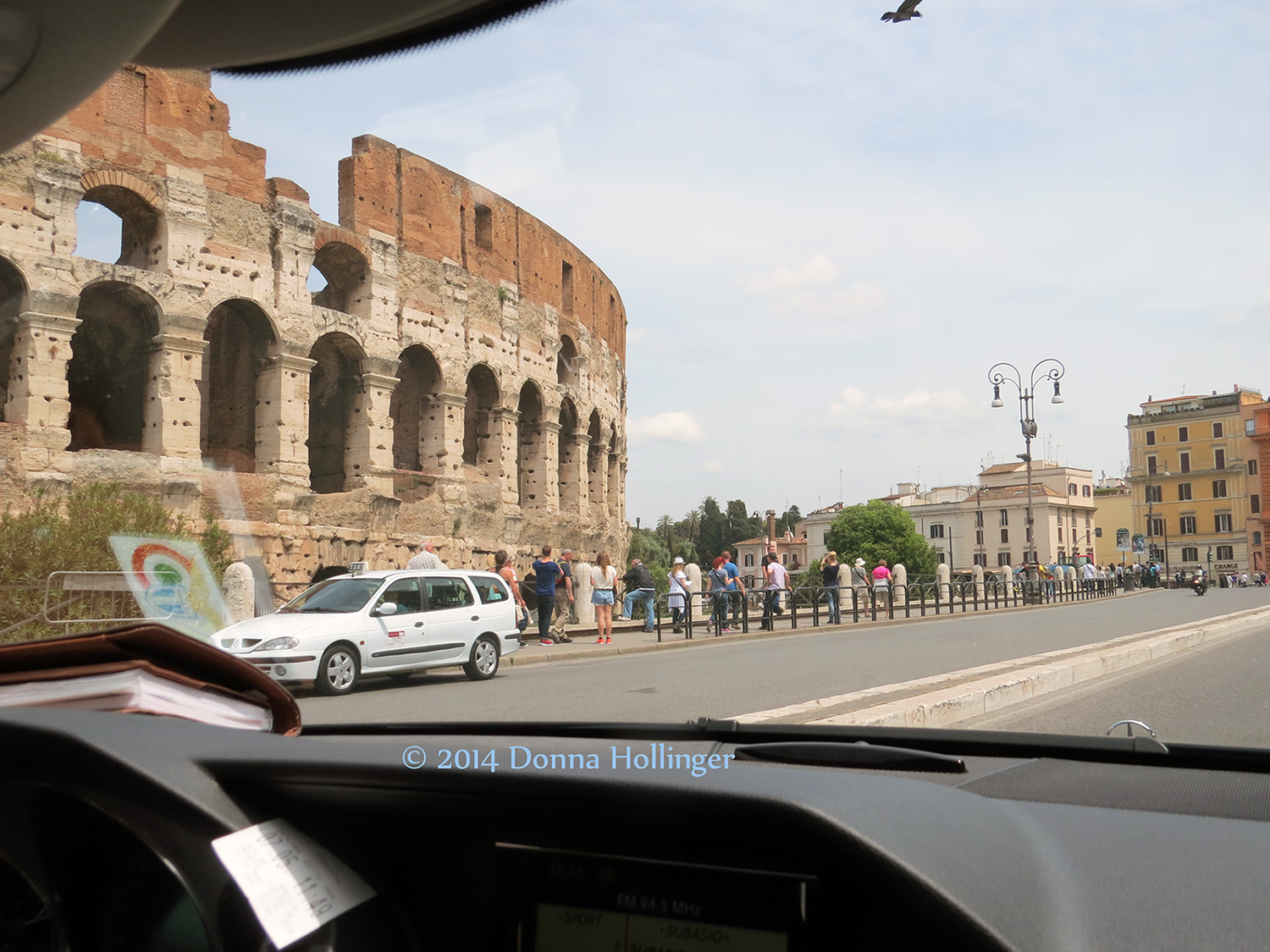 Left hand View of the Colisseum