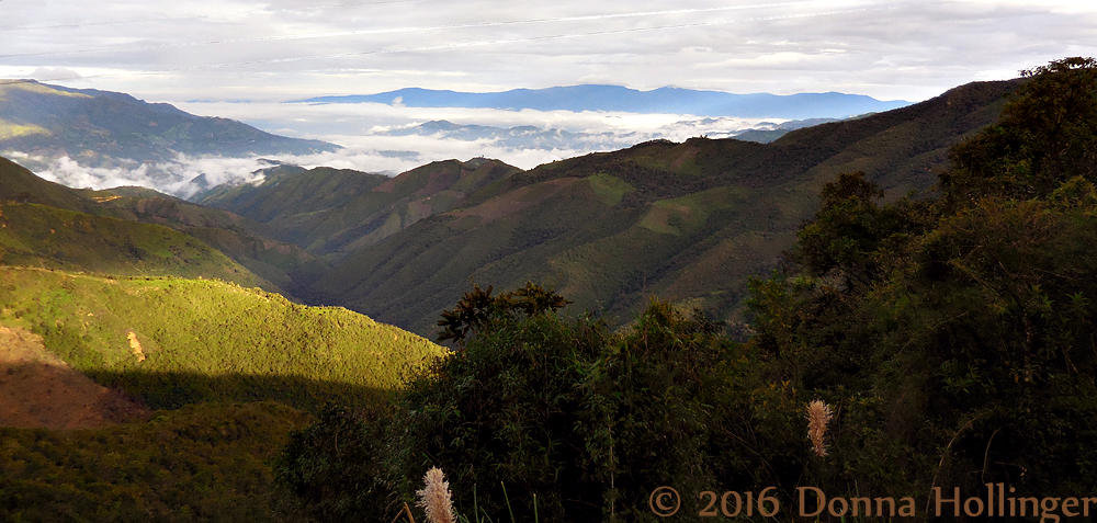 Andean Mountain Vista in Ecuador 