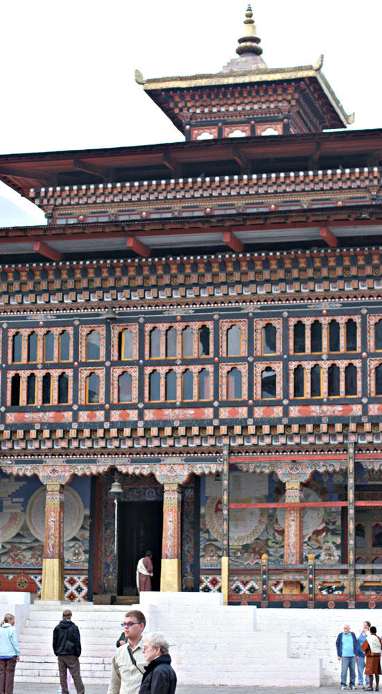 JB and Johanna at Dzong