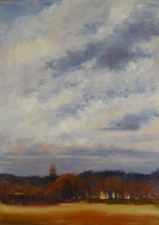 Prelude to a Storm - plein air