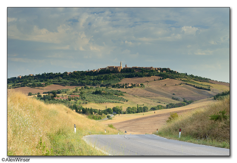 Road to Pienza