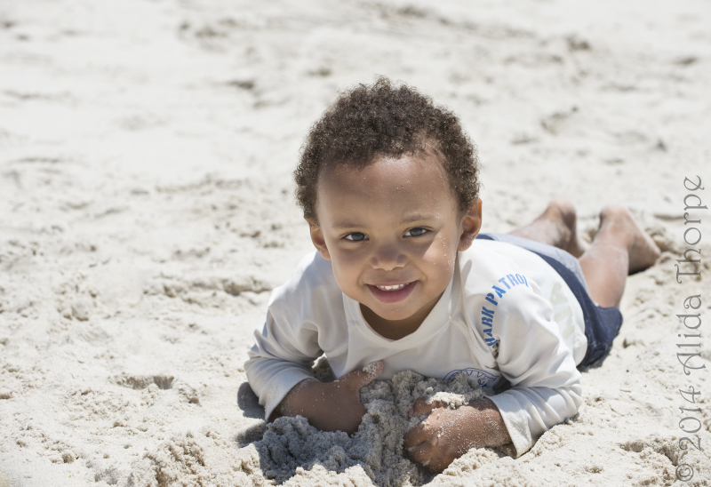 William in sand