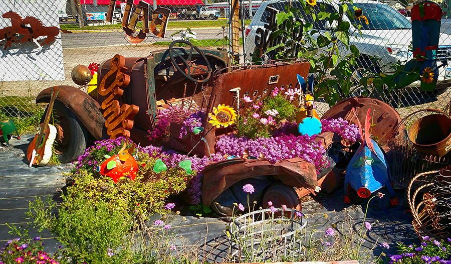 Old Jalopy Parked Too Long In One Place