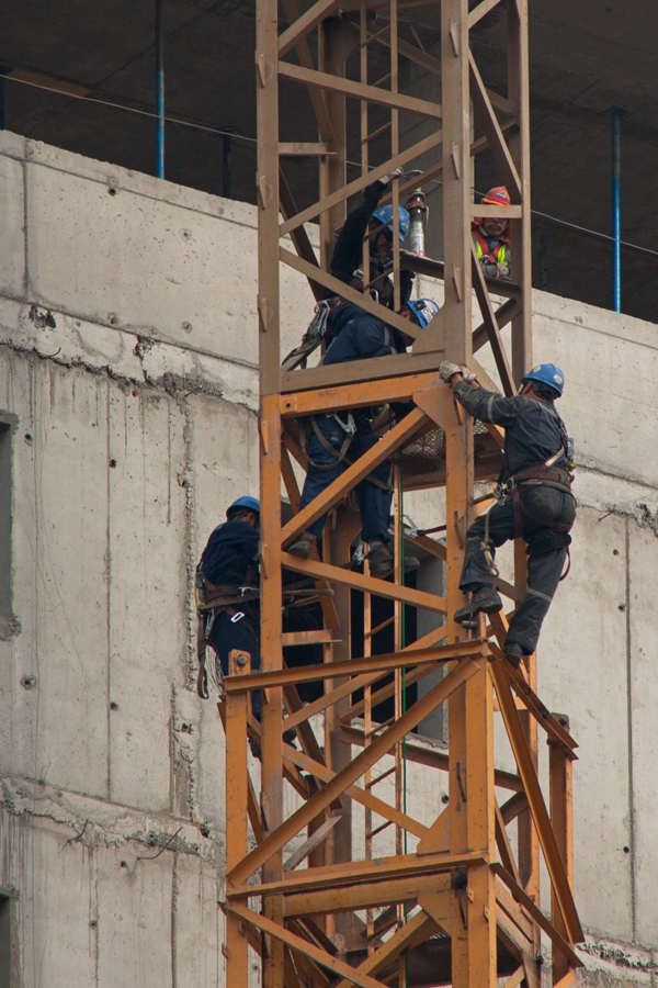 Obreros de la construccin