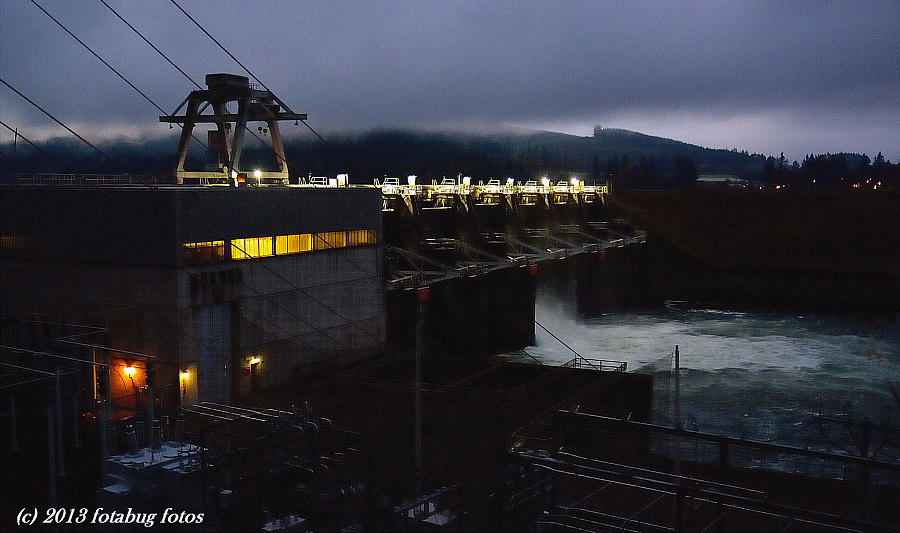 Early Morning at Dexter Dam