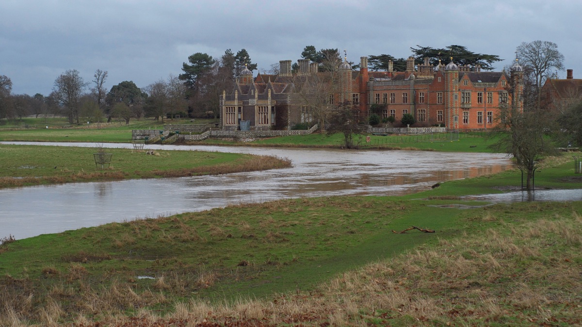 Receding floods...