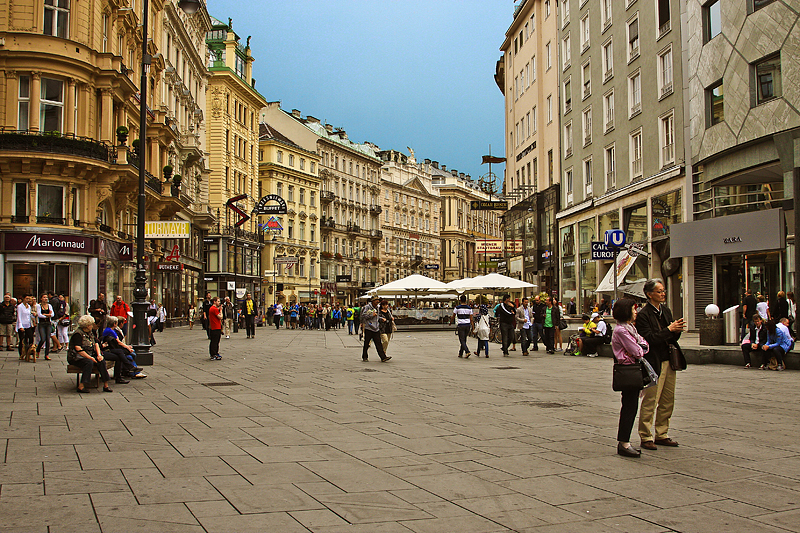Graben shopping street  