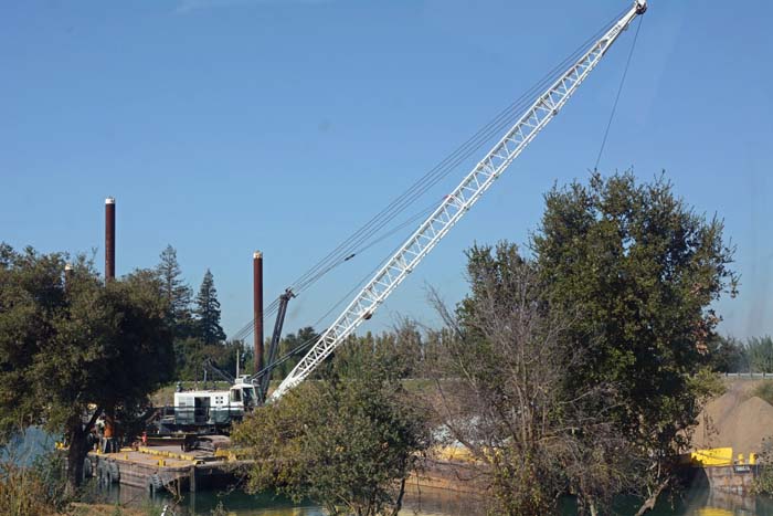 Delta levee rehab...