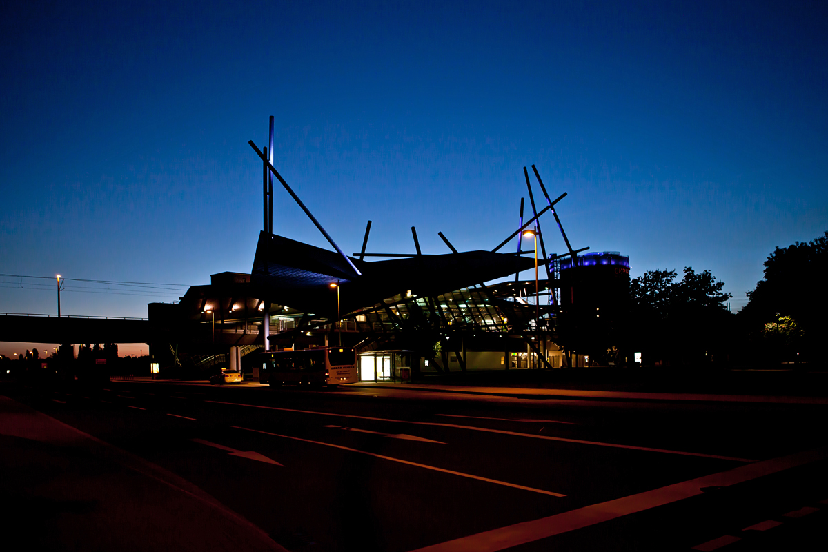 Centro-Station und Gasometer