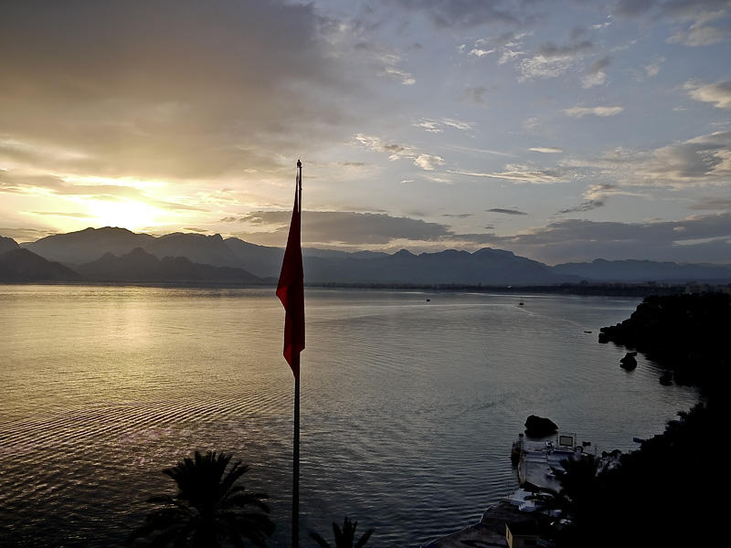 Atardecer en Antalya