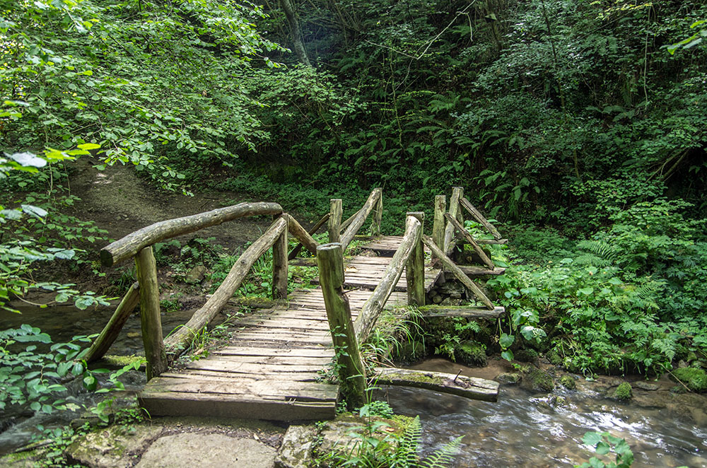 Puente en el arroyo de Las Xanas