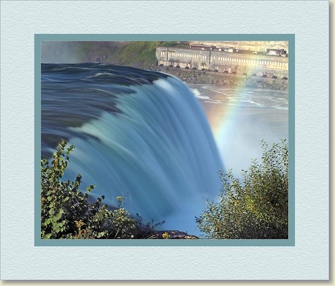 Brink of the Falls Rainbow