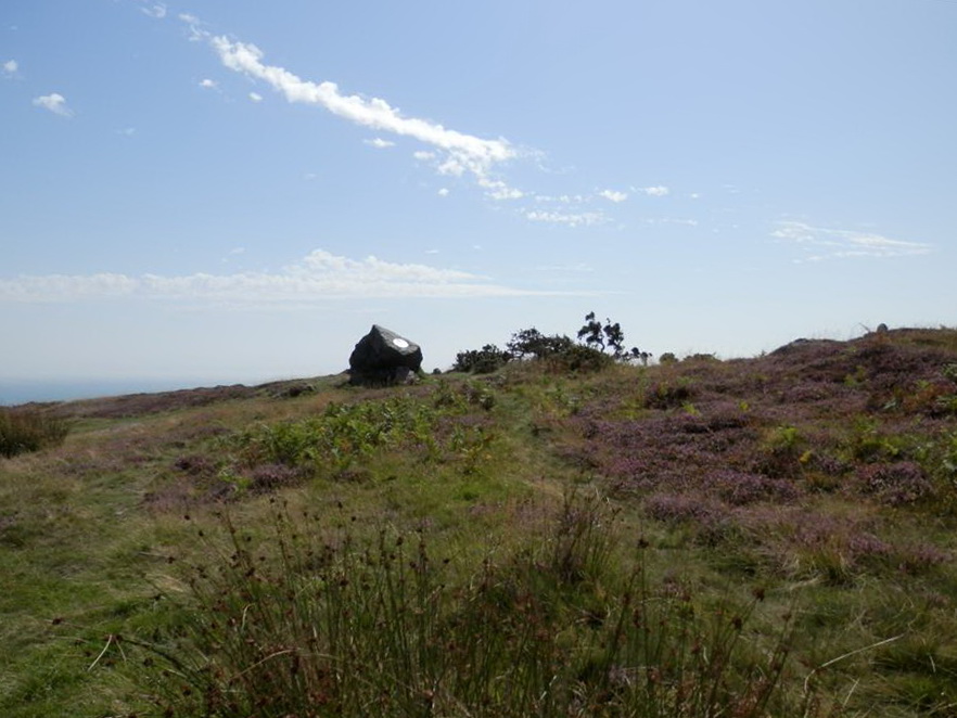 Atop Cefn Bryn