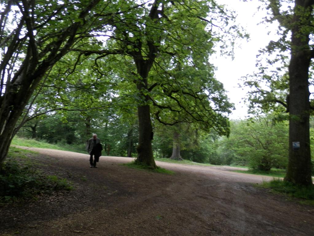 Almost back at the car, Chedworth Roman Villa