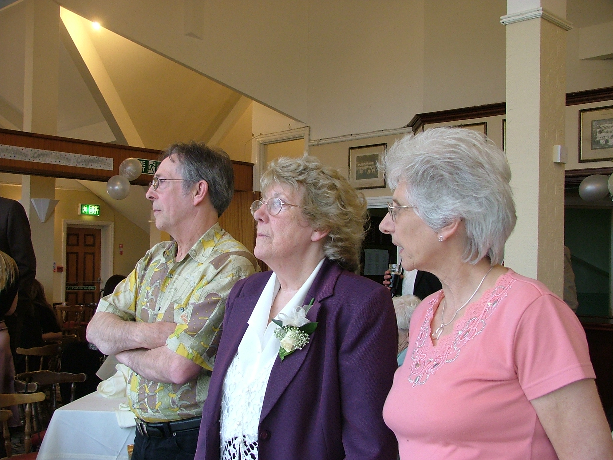 John Reed, Sylvia Holloway and Margaret Reed