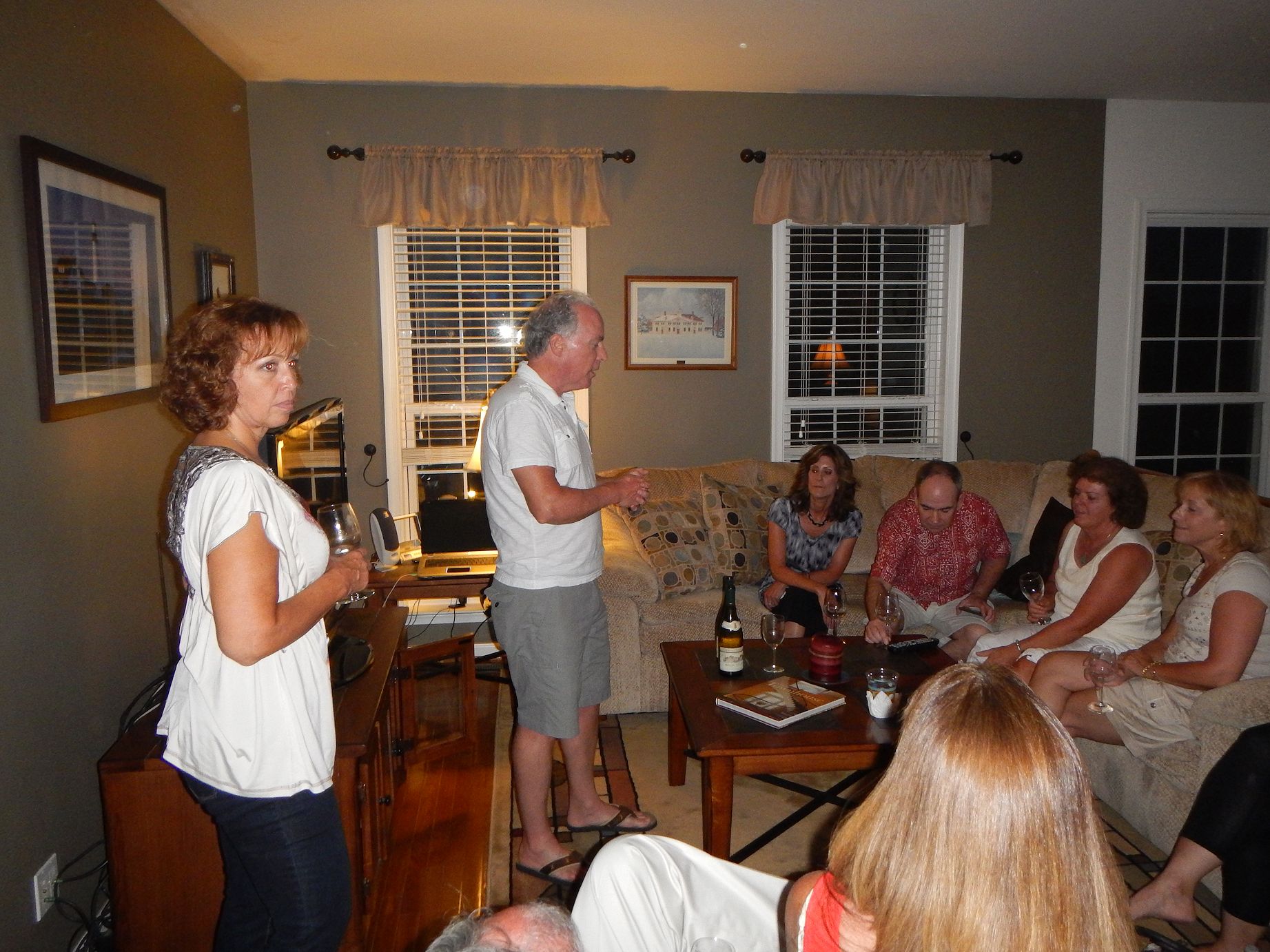 Doug spends some good quality time explaining that we normally might not drink these wines.