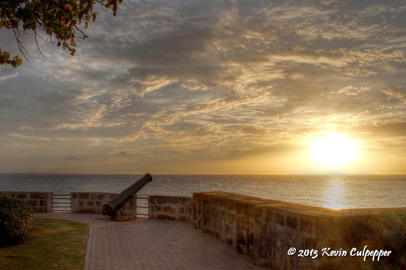 Sunset at Old Fort - Barbados Hilton