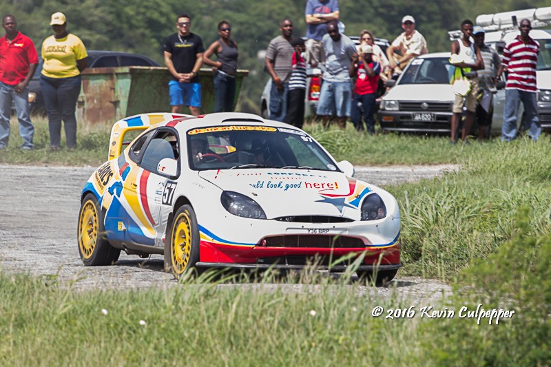 Rally Barbados 2016 - Rob Brook, Andrew Costin-Hurley