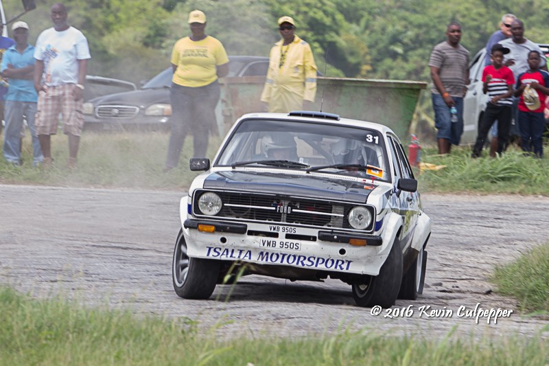Rally Barbados 2016 - Gary Thomas, Linda Thomas