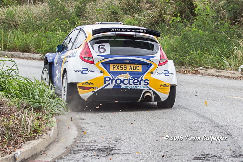 Rally Barbados 2016 - Kevin Procter, Philip Hopkins