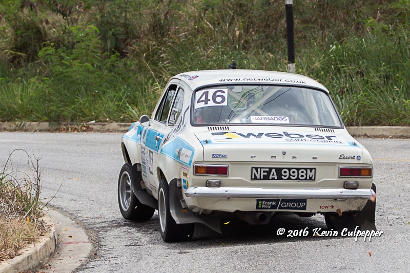 Rally Barbados 2016 - Raymond Clough, Stephen Bell
