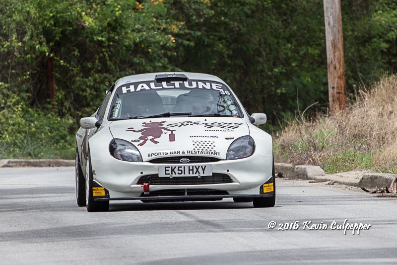 Rally Barbados 2016 - Kenny Hall, Fenny Wesselink