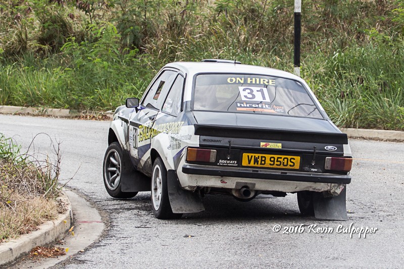 Rally Barbados 2016 - Gary Thomas, Linda Thomas