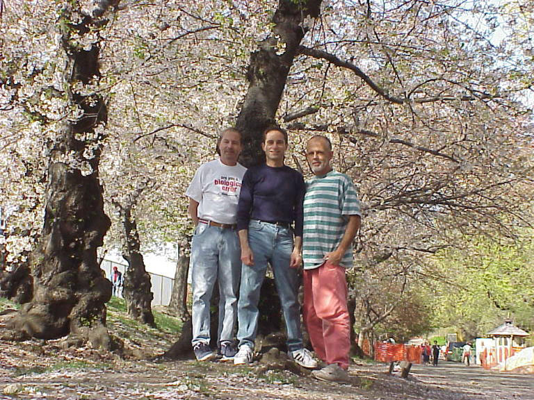 Jon Schlissel with David and John