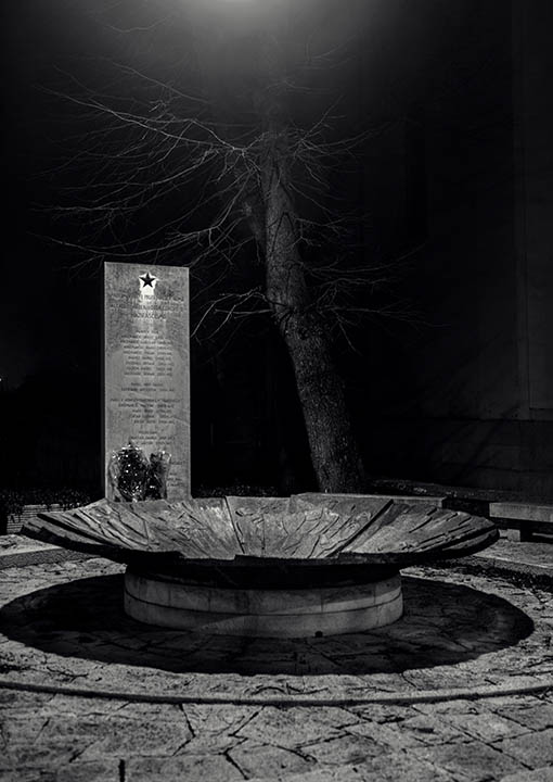 World War II town memorial - Basovizza (TR)