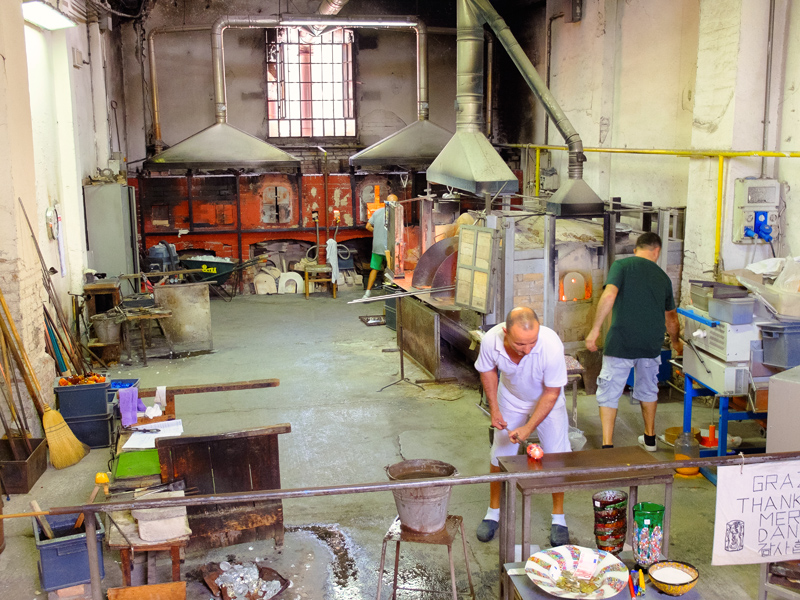 Glassmakers on the Island of Murano