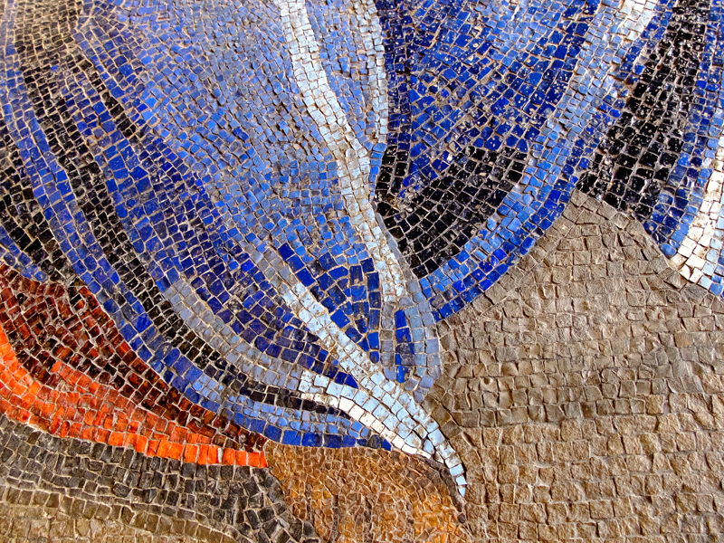 Mosaic Detail in the Basilica San Marco