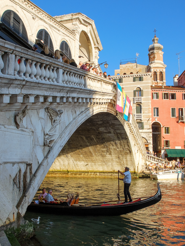 Late Afternoon at the Rialto Bridge
