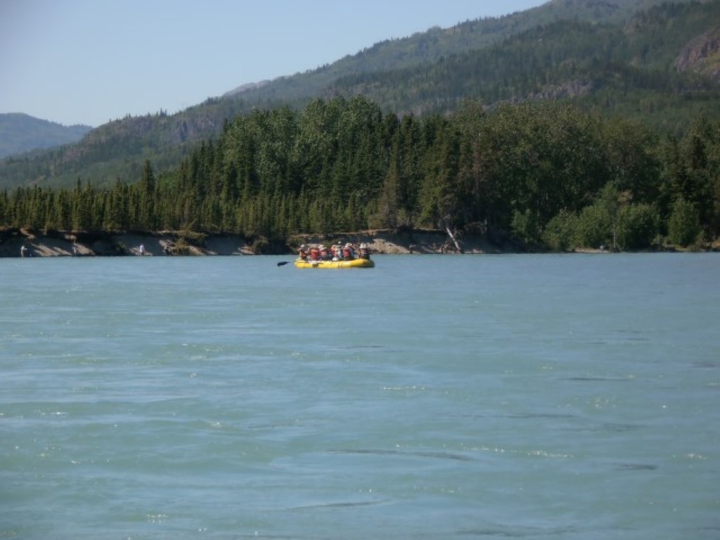 Raft on River 