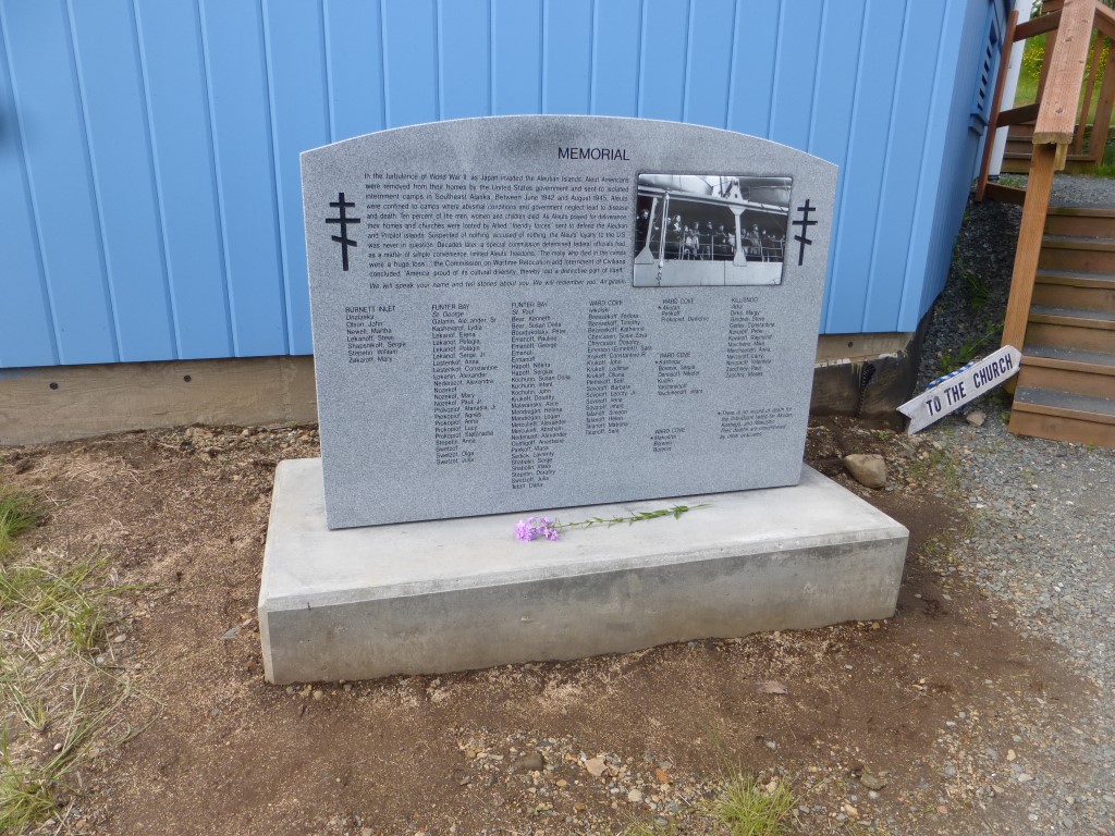 Names of war dead at church
