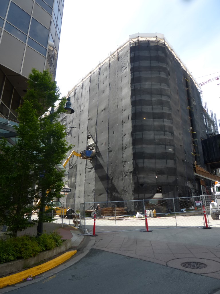 Juneau City Halll under construction