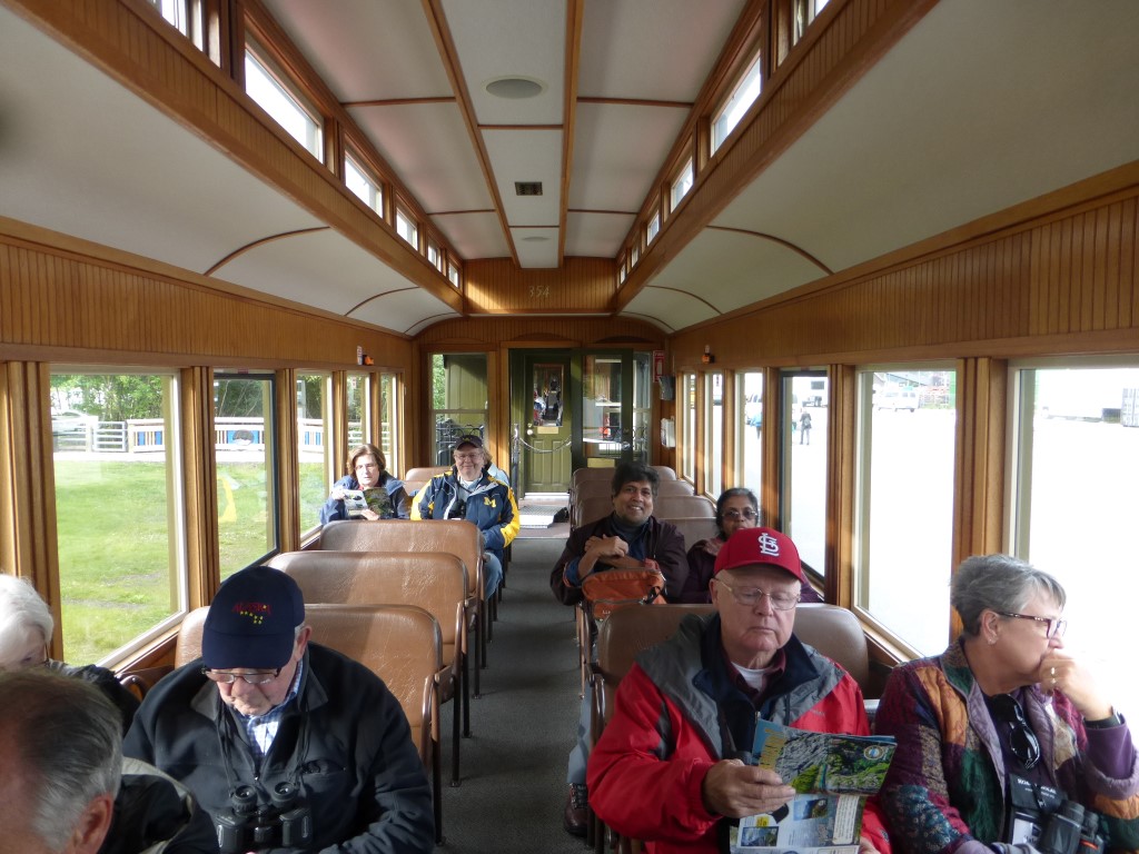 On the train