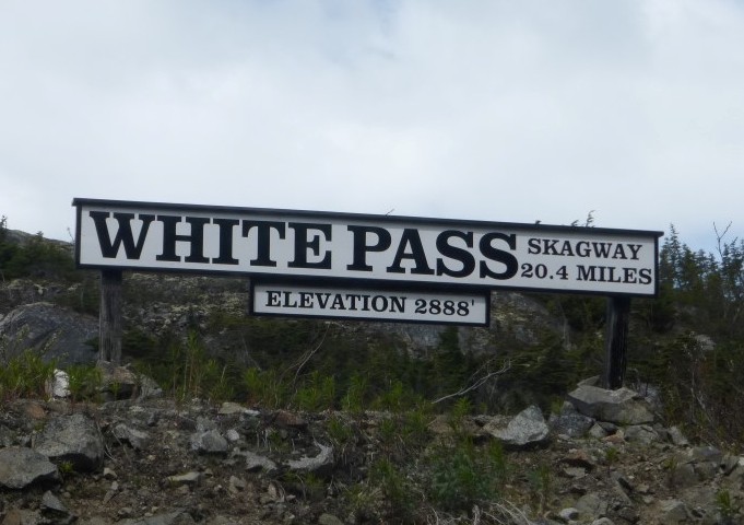 Sign from train