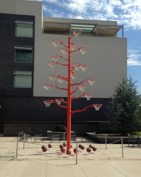 Basketball Hoop Sculpture