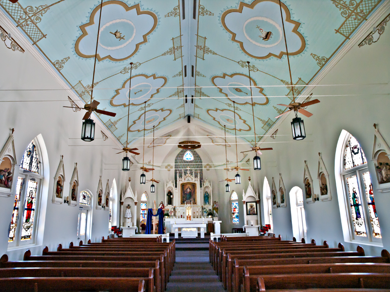 Panna Maria, Texas, Interior