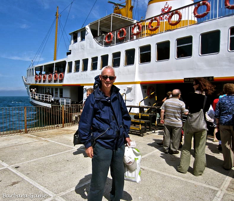 Boarding the Bosphorus ferry