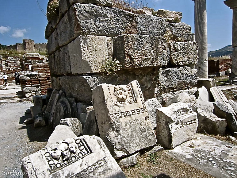 Selcuk, Basilica of St John,  ruins