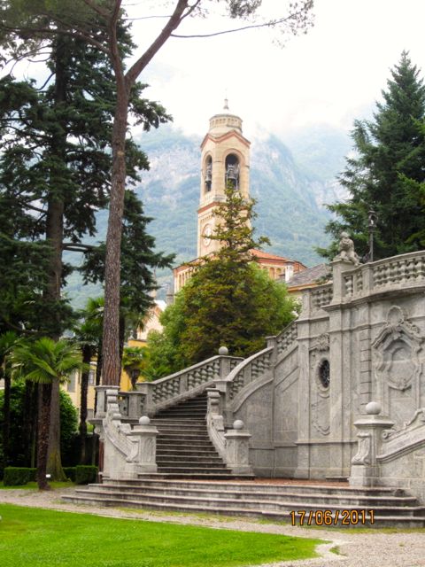 Tremezzo,  church view