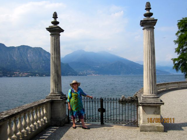 Villa Melzi, Bellagio, lake view