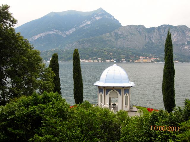 Villa Melzi,  view