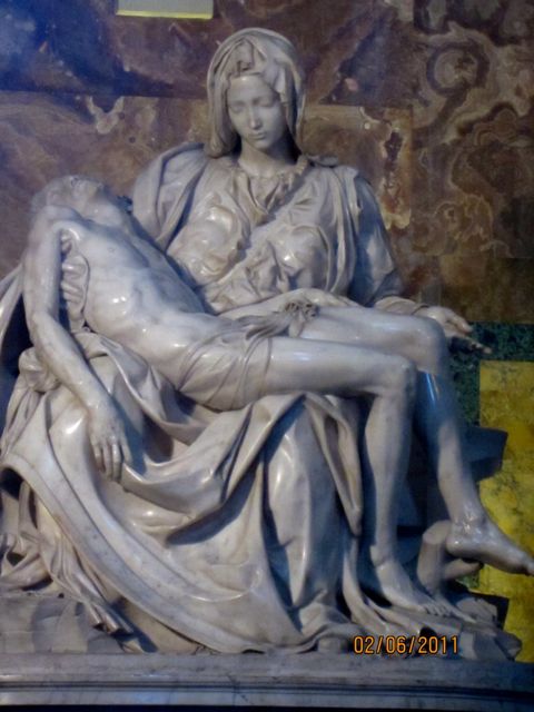 La Pieta, Michelangelo, St Peters Basilica