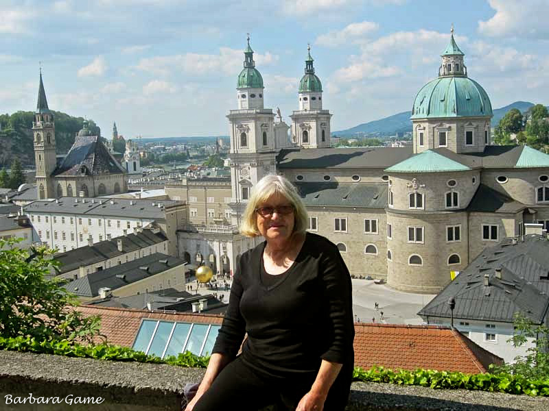 High above Salzburg