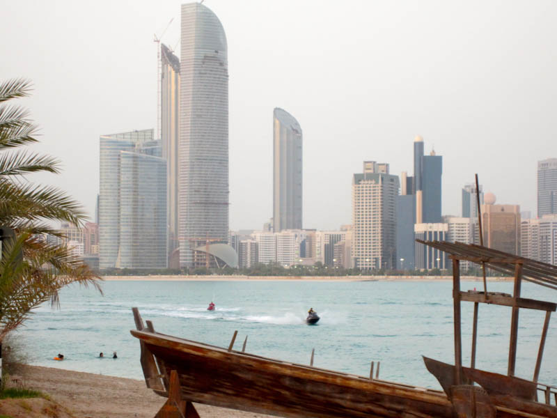 City view from the Heritage Village,.
