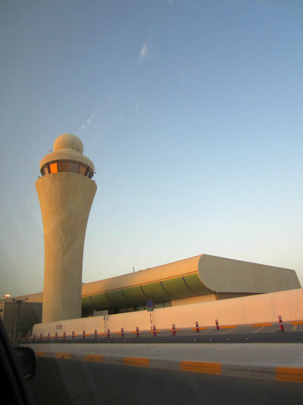 Abu Dhabi Airport, early morning