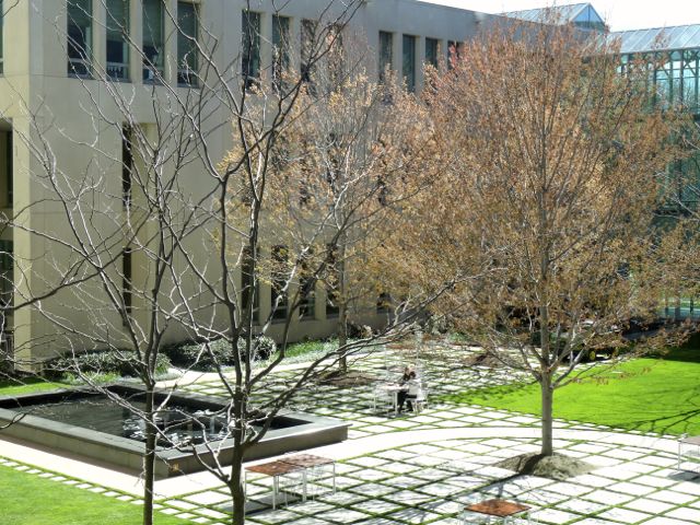 New Parliament House, courtyard