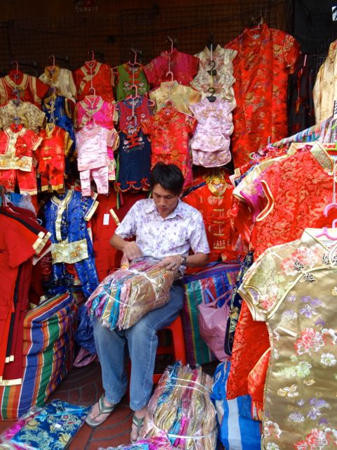 Stall holder, China Town